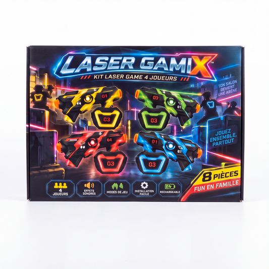 Kit Laser Gamix 4 joueurs